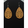 Boucles d’oreilles en bois